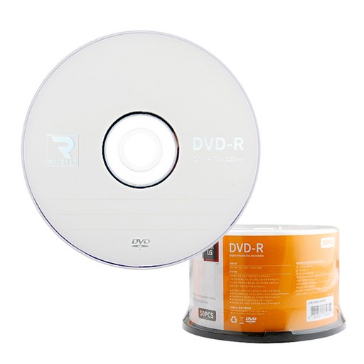 FOR LG DVD-R 4.7GB 16배속 공디스크 50p 케이크, LHB-CDR25