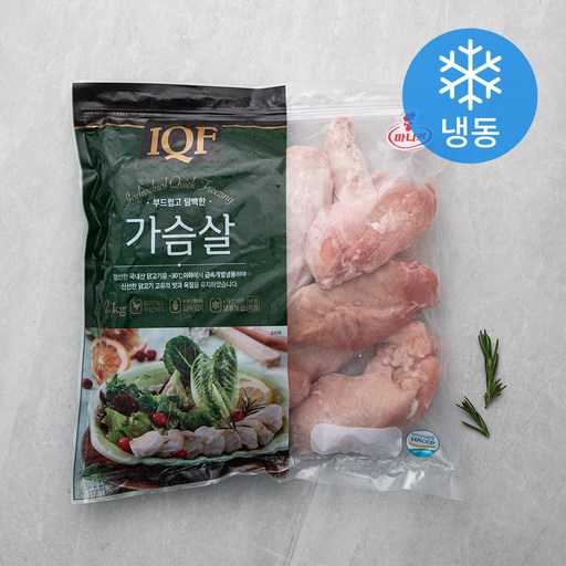 마니커 IQF 닭고기 가슴살 (냉동), 2kg, 1개