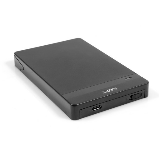 넥스트 USB3.1 Gen1 TypeC SATA3 노트북용 하드 외장케이스 HDD SSD NEXT-535TC, NEXT-535TC
