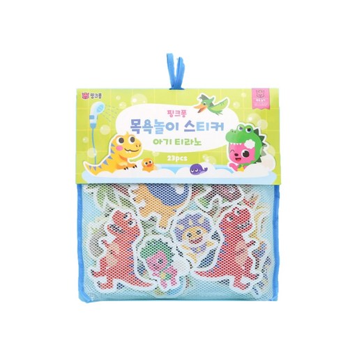 pinkfong 碰碰狐 洗澡遊戲貼紙 寶寶暴龍, SmartStudy