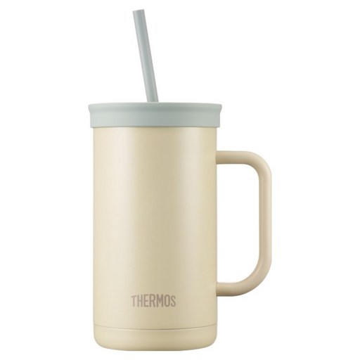 THERMOS 膳魔師 The Compact 吸管杯/隨行杯, 萊姆黃 Y, 720ml, 1個