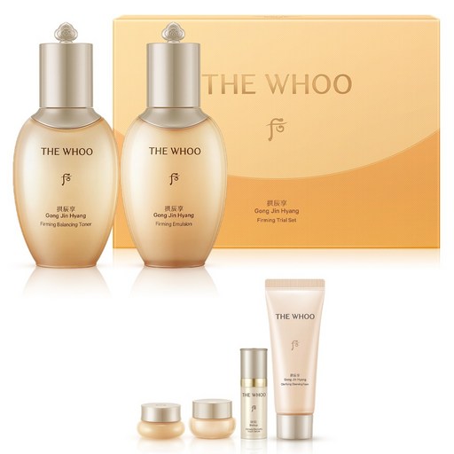 더후 공진향 탄력 트라이얼 밸런싱 토너 50ml  탄력 에멀전 50ml 세트