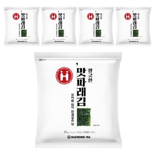 해농 향긋한 맛 파래김 10p
