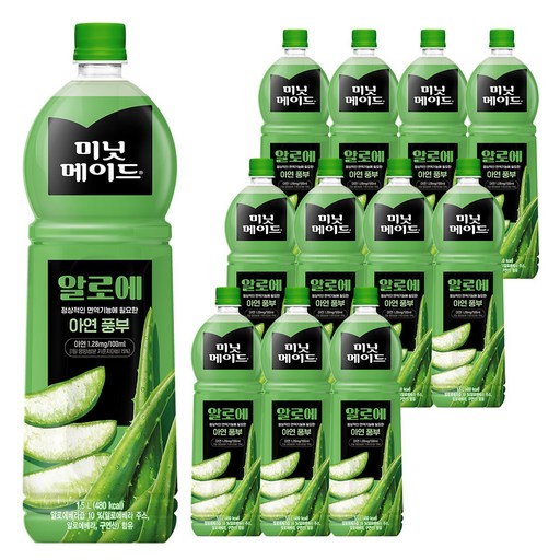 미닛메이드 알로에 주스
