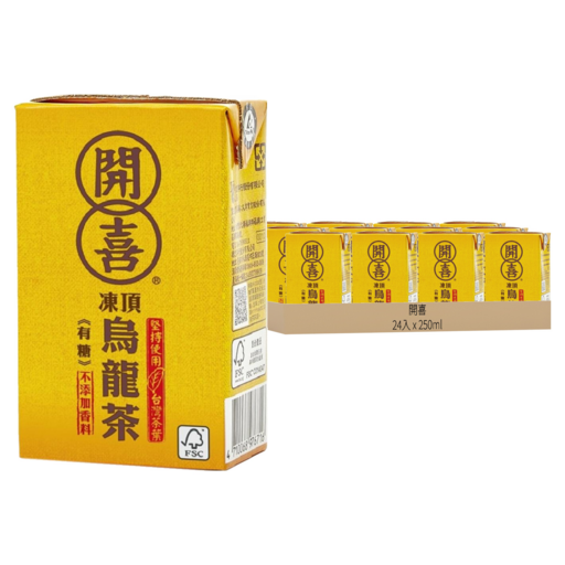 開喜 烏龍茶, 250ml, 24入