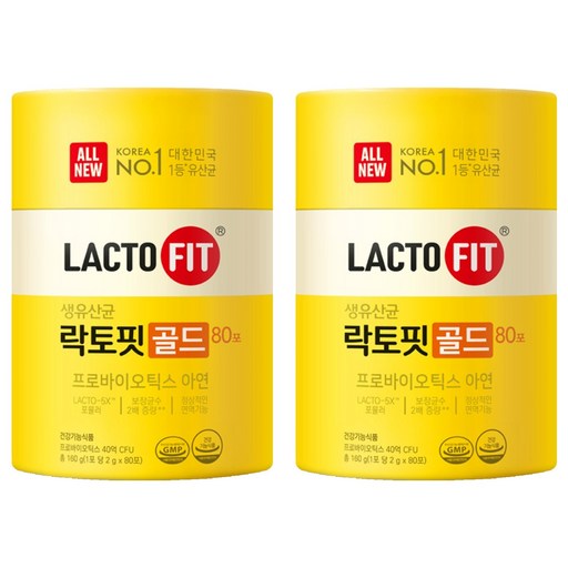 락토핏 골드 80포