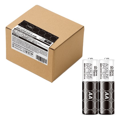 홈플래닛 알카라인 AA건전지 완벽한 에너지 솔루션