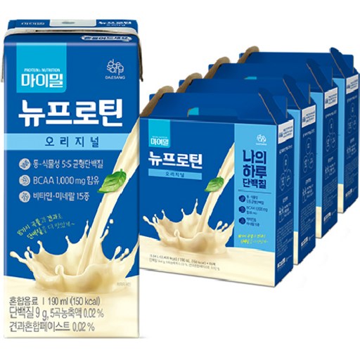 마이밀 마시는 뉴프로틴 190ml 64개