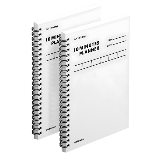 100DAYS 모트모트 텐미닛 플래너로 하루를 계획하라