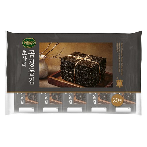 비비고 초사리곱창돌김