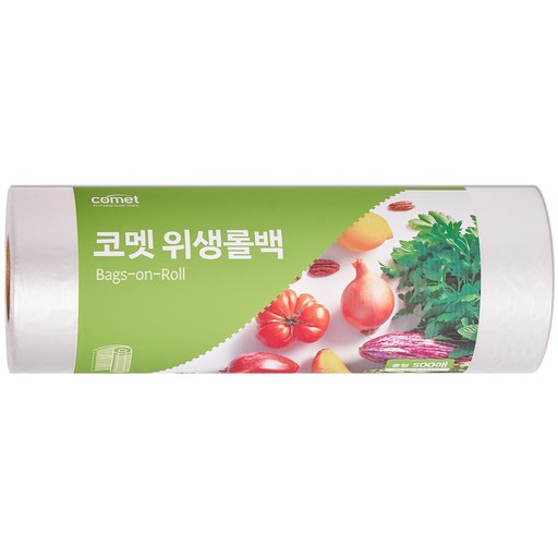 코멧 위생롤백, 중(M)(25 x 35cm), 500개입, 1개