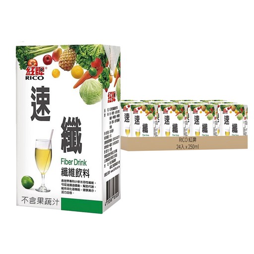 速纖 纖維飲料, 250ml, 24入