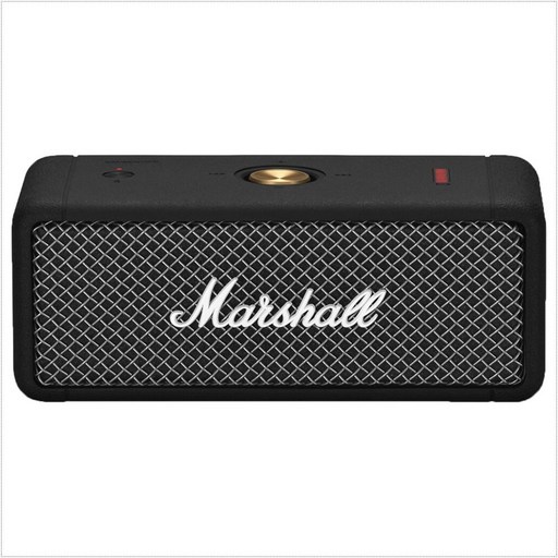 마샬 앰버튼 포터블 블루투스 스피커 (미국정품), Marshall-Emberton-Bluetooth-Speaker-Black블랙, 블랙