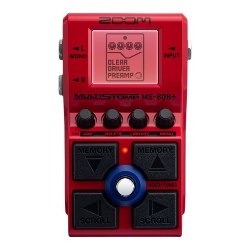 ZOOM MS-60B+ Multi Stomp for Bass Effector] 신품 베이스용 멀티 이펙터[줌][MS60B