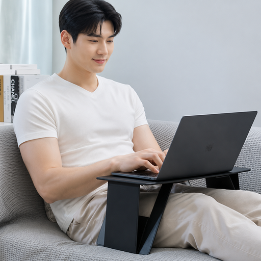 LTJZ 다용도 각도조절 차량용 접이식 테이블 휴대용 폴딩 노트북 거치대 멀티 뒷좌석 트레이