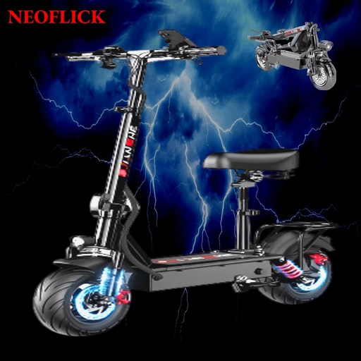 네오플릭 초장거리 전동킥보드 전기 접이식 고출력 출퇴근 성인 48V 1500W