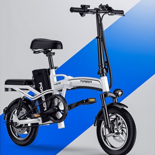 접이식 전기 자전거 리튬배터리 초경량자전거 출퇴근용 탈착식배터리, 프리미엄 버전 32-60km, 48V