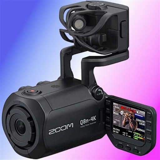 ZOOM 줌 Q8N-4K 비디오 카메라