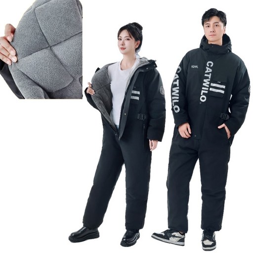 오토바이 방한복 배달 우주복 겨울 라이더 방한 일체형 스즈끼 스즈키 작업복 정비복 노다가 스즈끼복 스즈키복 BH20