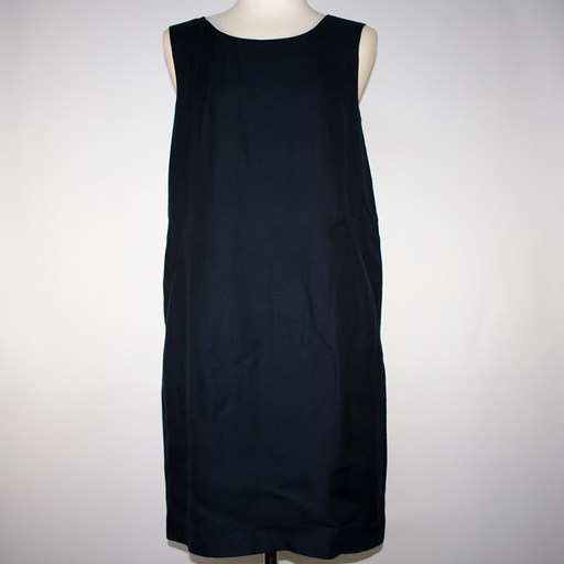 VALENCIA 네이비 린넨레이온 민소매 원피스 85 여성 WOP1443 빈티지테크