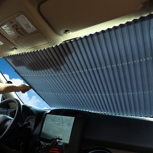 로아 자동차 햇빛가리개 원터치 앞유리 차량 커튼