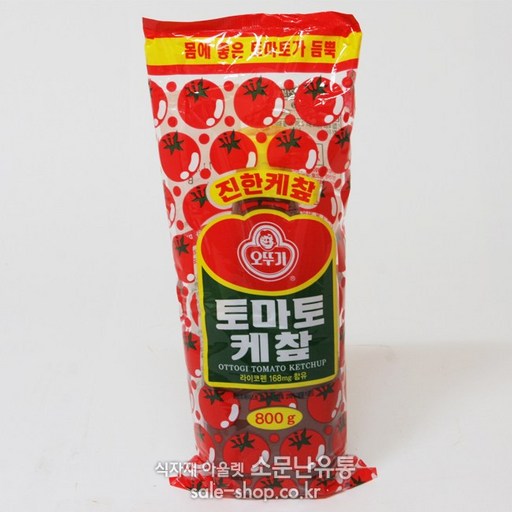오뚜기 토마토 케찹 800g 튜브 1개 – 최고의 맛과 품질!