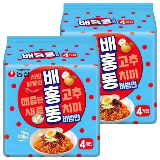 배홍동 비빔면 137g, 12개
