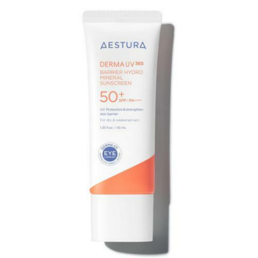 에스트라 더마UV365 장벽수분 무기자차 선크림 SPF50+ PA++++