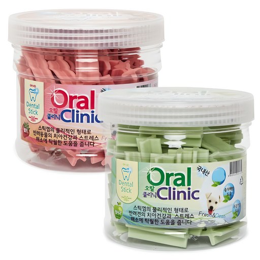 강아지 오랄클리닉 덴탈껌 세트