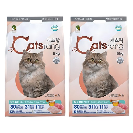 캐츠랑 전연령 고양이 건식사료 건강한 영양과 맛의 완벽한 조화