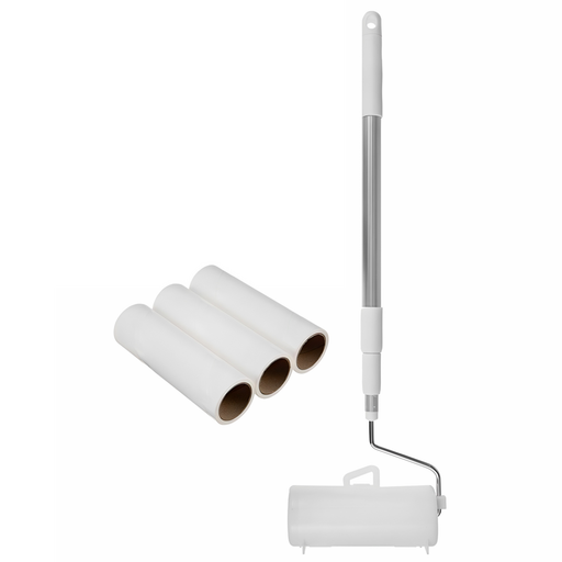 코멧 사선컷팅 테이프 클리너 3단 핸들 + 거치대 + 리필 4개