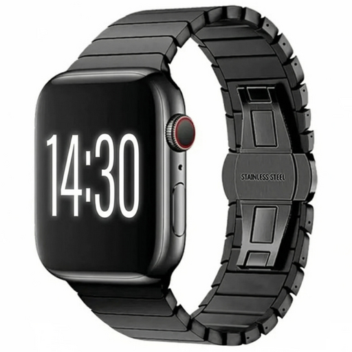 BuGeum 애플워치 스트랩 슬림형 메탈 스테인리스