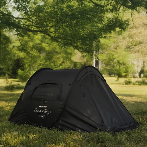 캠프빌리지 원터치 열차단 팝업텐트 M