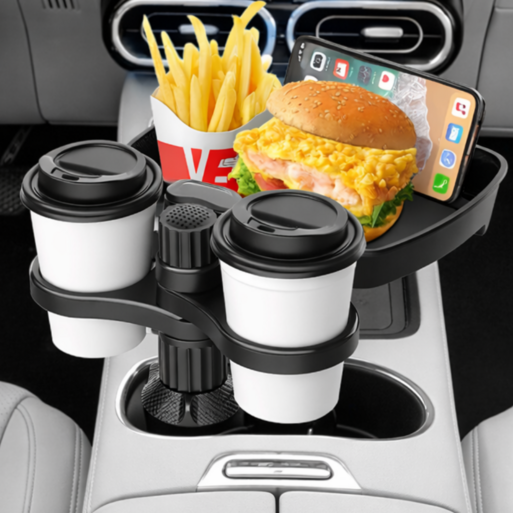 브리본 초강력 멀티 컵홀더 트레이, 블랙