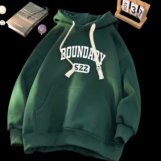 엘쏘 편한 바운더리 기모 후드티