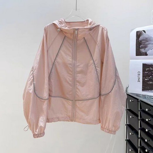 Asure 여름 여성 얇다 후드 점퍼 아웃도어 자외선 차단 재킷