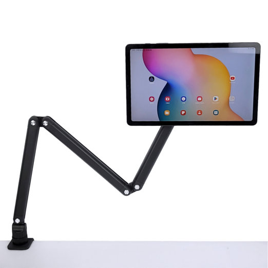 마그네틱 포터블 모니터 태블릿 스틸 거치대 3단 암타입