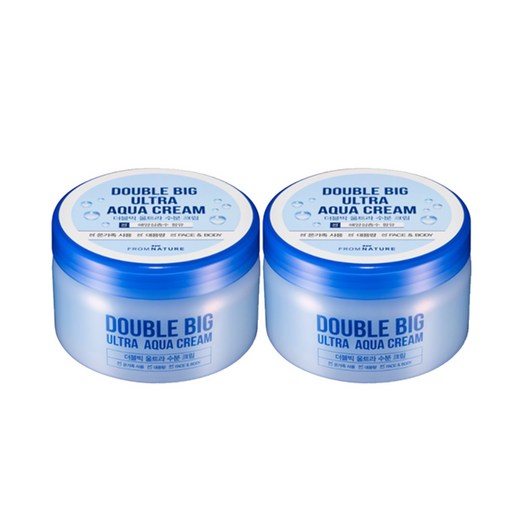 프럼네이처 더블빅 울트라 히알루론산 대용량 수분 크림 500ml 2개, 2개, 500ml