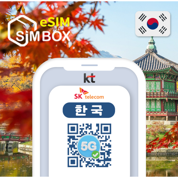 한국이심 eSIM SKT 5G 선불 국내 신분증 없이 개통 데이터 무제한... 개봉기 | 실사용 후기 - 상품 이미지 3