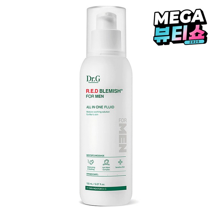 닥터지 레드 블레미쉬 포 맨 올인원 플루이드, 150ml, 1개