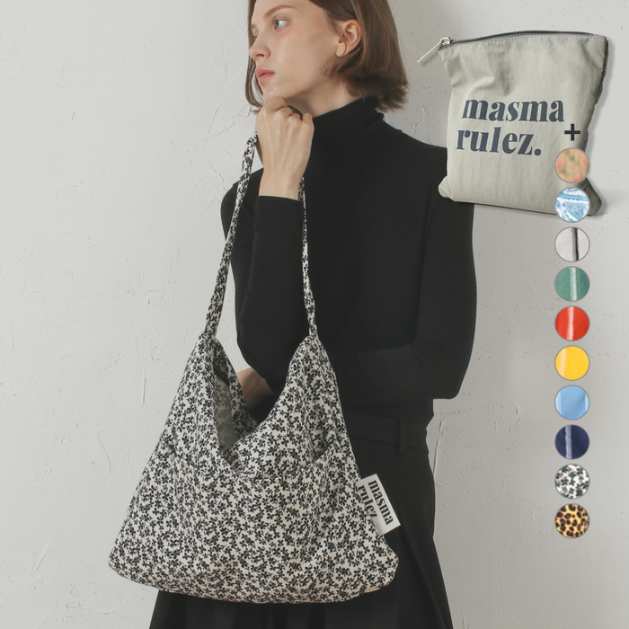 마스마룰즈 남녀공용 래빗에코백  파우치 세트