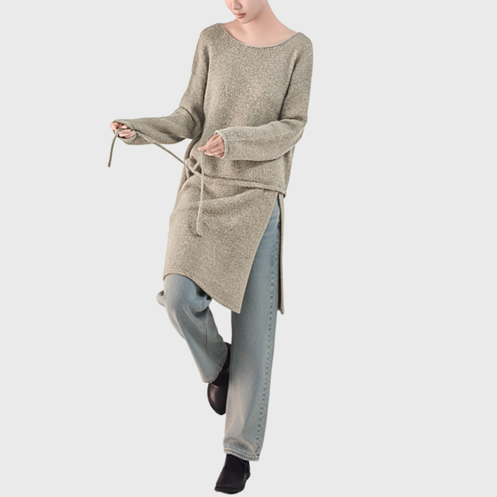 클레이스 캐시 니트 레이어드 스커트 2pcs세트