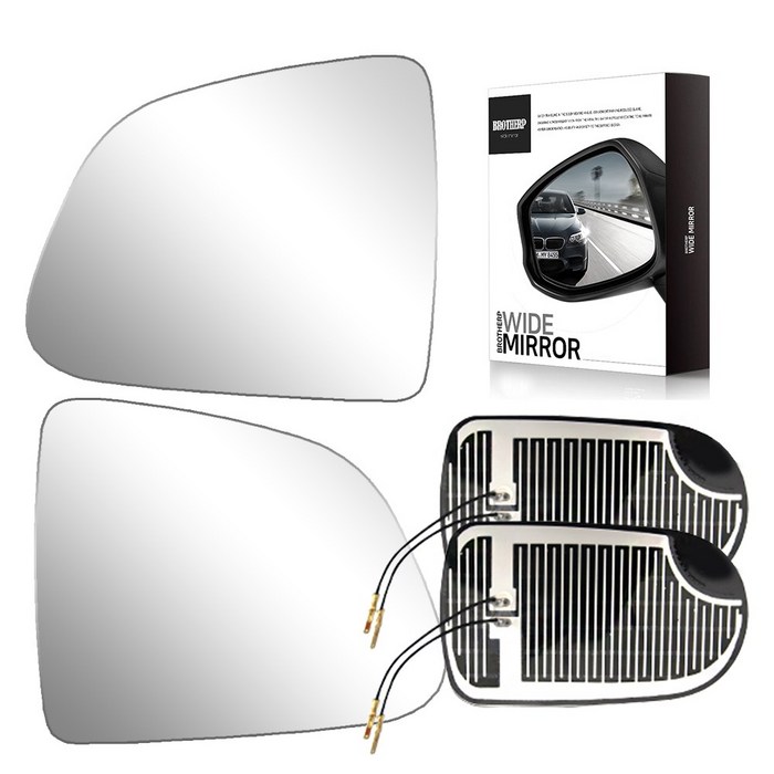 브라더피 한신 와이드뷰 와이드미러 광각미러 벤츠 열선포함, 1개, 414.EClass W212 09.0813.05