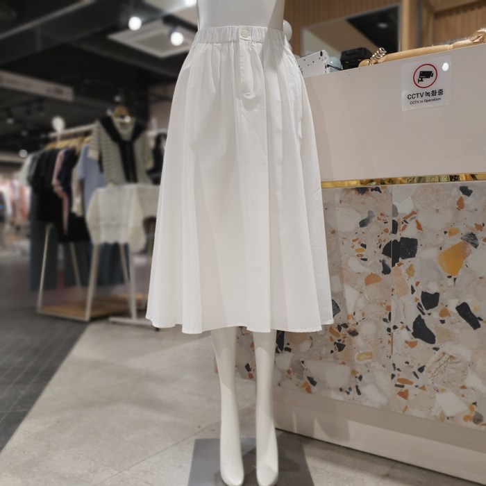 플라스틱아일랜드플레어 스커트 PR2WS032