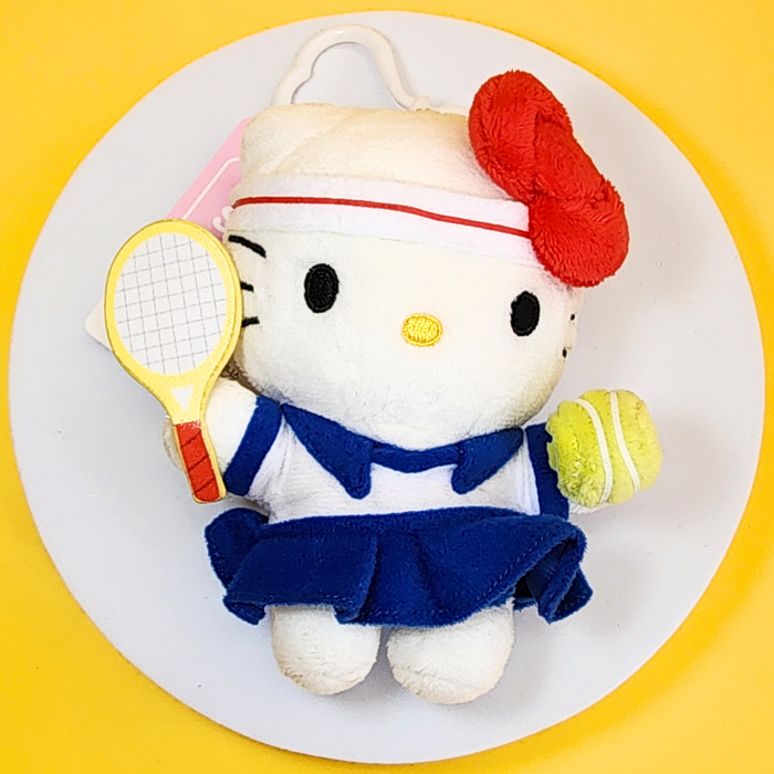 BSC 산리오 테니스 인형 키링 스포츠 열쇠고리인형 가방고리 테니스키홀더 가방악세사리