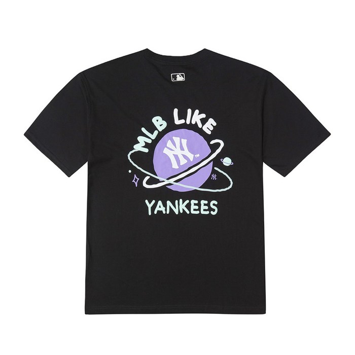 MLB 순면 반소매 티셔츠 3ATSE1223
