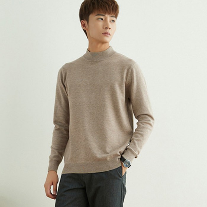 남성용 니트 스웨터 티셔츠  2024