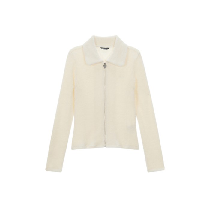 GUESS 게스 여성 테리 카라 집업 YN4K3402 460080