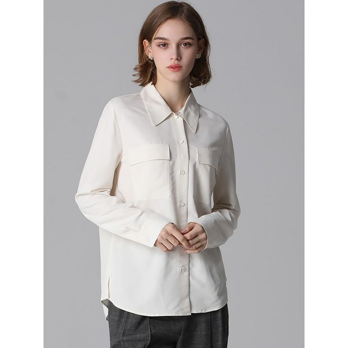 리스트 세미 오버핏 포켓 셔츠  택가격 168000원