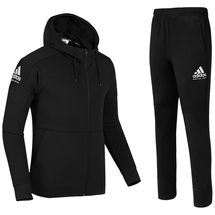 아디다스 컴뱃스포츠 마샬아츠 트레이닝복 기모세트 TR702BK 트랙탑 져지 트랙수트